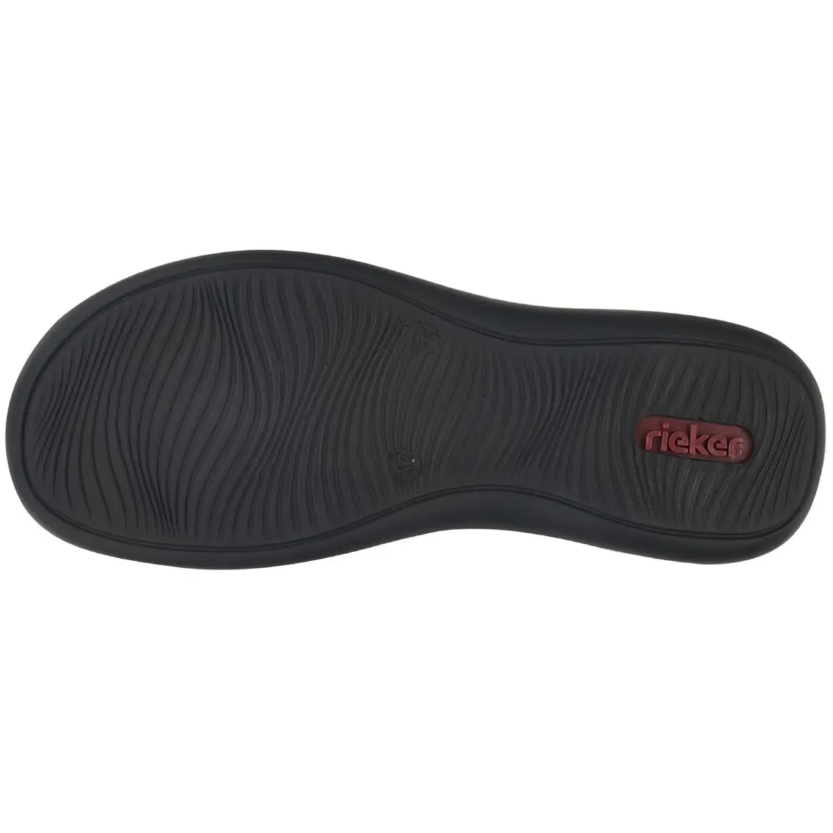 Rieker Pantolette 46381 In Schwarz 7 Rieker Pantolette 46381 In Schwarz – Bild 5