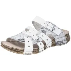 Rieker Pantolette 61185 In Weiss -Rieker rieker pantolette 61185 in weiss 3