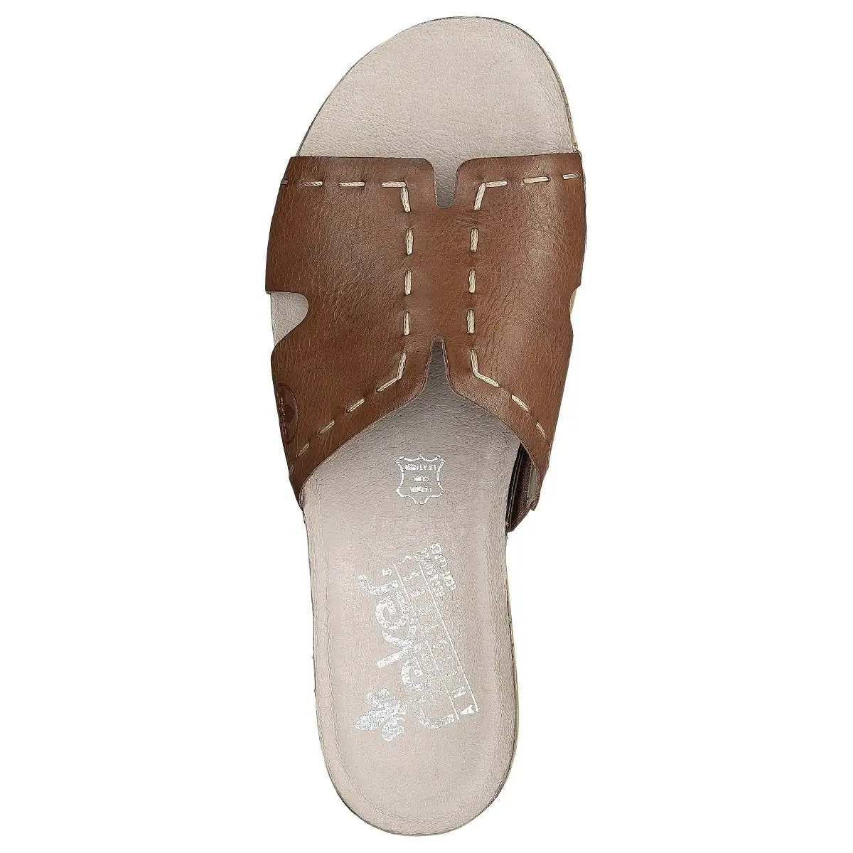 Rieker Pantolette 61292 In Braun 4 Rieker Pantolette 61292 In Braun – Bild 2