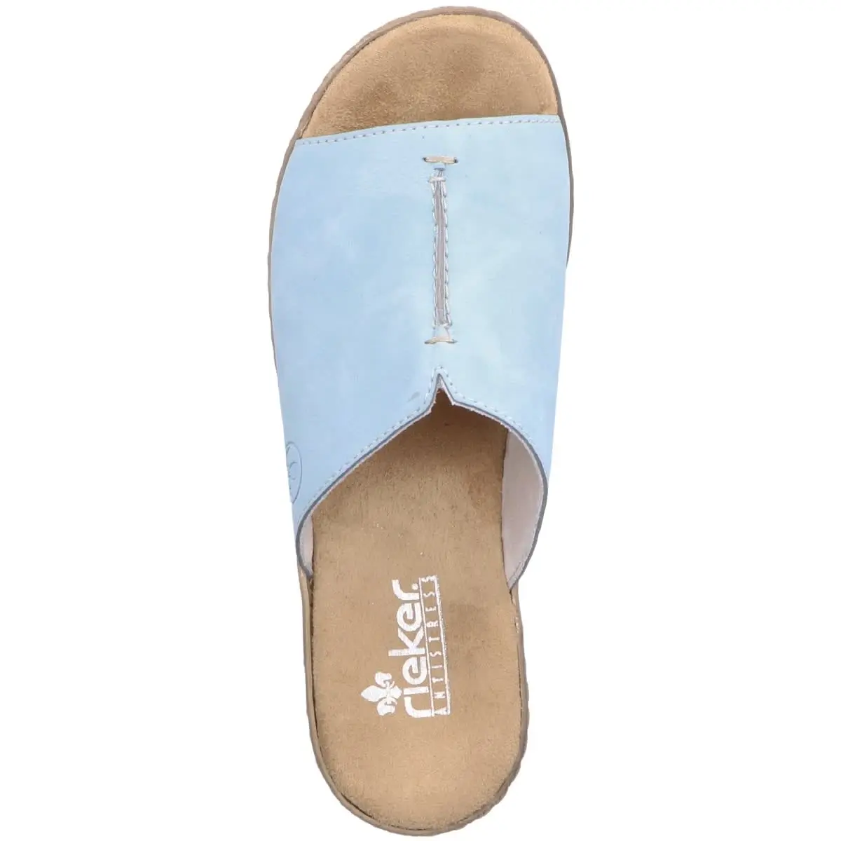 Rieker Pantolette 62284 In Blau 4 Rieker Pantolette 62284 In Blau – Bild 2