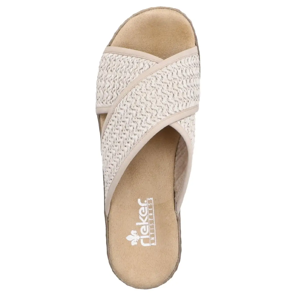 Rieker Pantolette 62288 In Beige 4 Rieker Pantolette 62288 In Beige – Bild 2