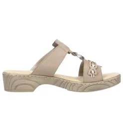 Rieker Pantolette 622M8 In Beige -Rieker rieker pantolette 622m8 in beige 2