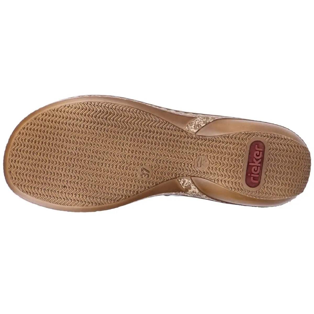 Rieker Pantolette 628M8 In Blau 7 Rieker Pantolette 628M8 In Blau – Bild 5