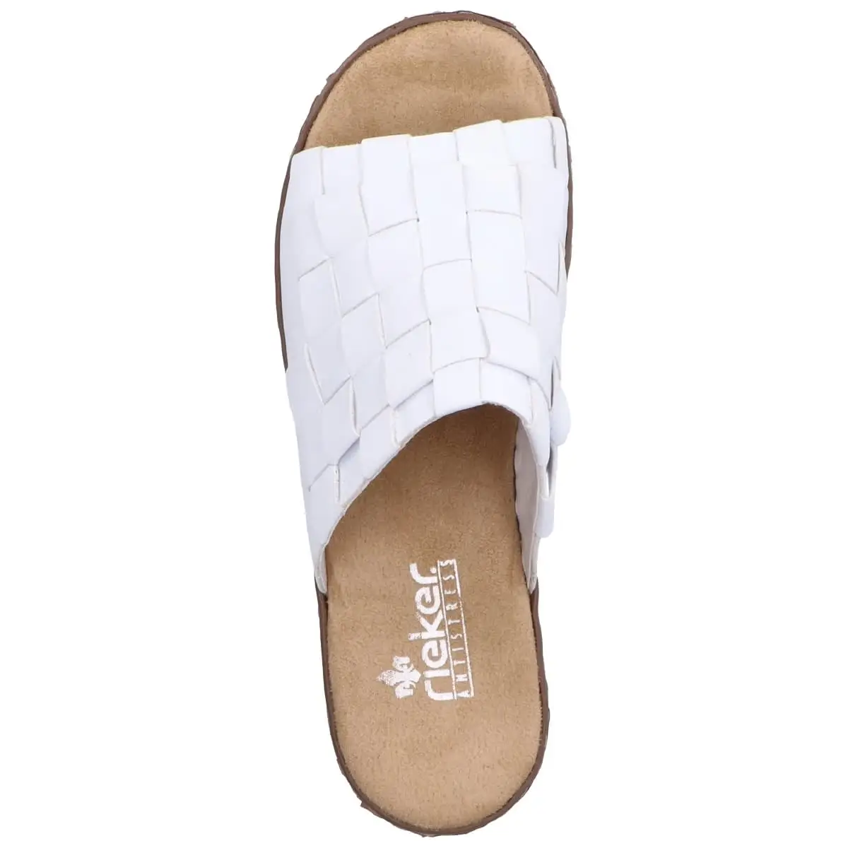 Rieker Pantolette 62988 In Weiss 4 Rieker Pantolette 62988 In Weiss – Bild 2