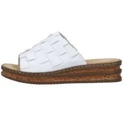 Rieker Pantolette 62988 In Weiss