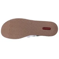 Rieker Pantolette 62988 In Weiss 11 Rieker Pantolette 62988 In Weiss -Rieker rieker pantolette 62988 in weiss 4