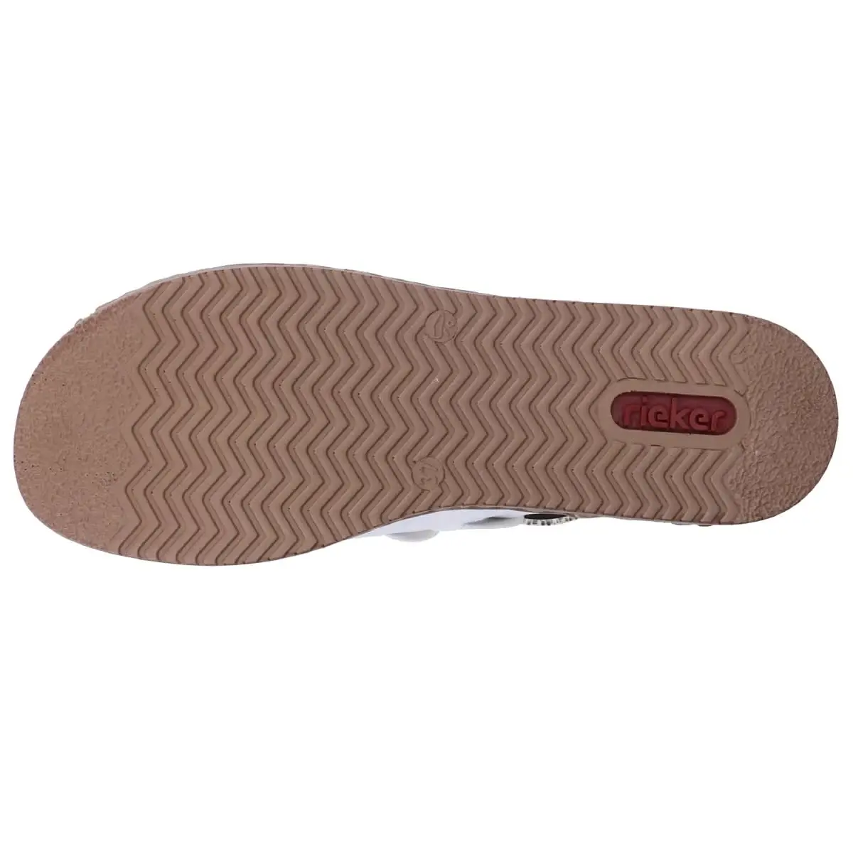Rieker Pantolette 62988 In Weiss 7 Rieker Pantolette 62988 In Weiss – Bild 5
