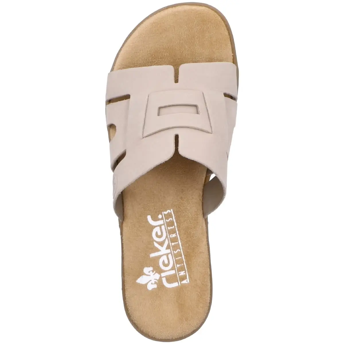 Rieker Pantolette 63486 In Beige 4 Rieker Pantolette 63486 In Beige – Bild 2