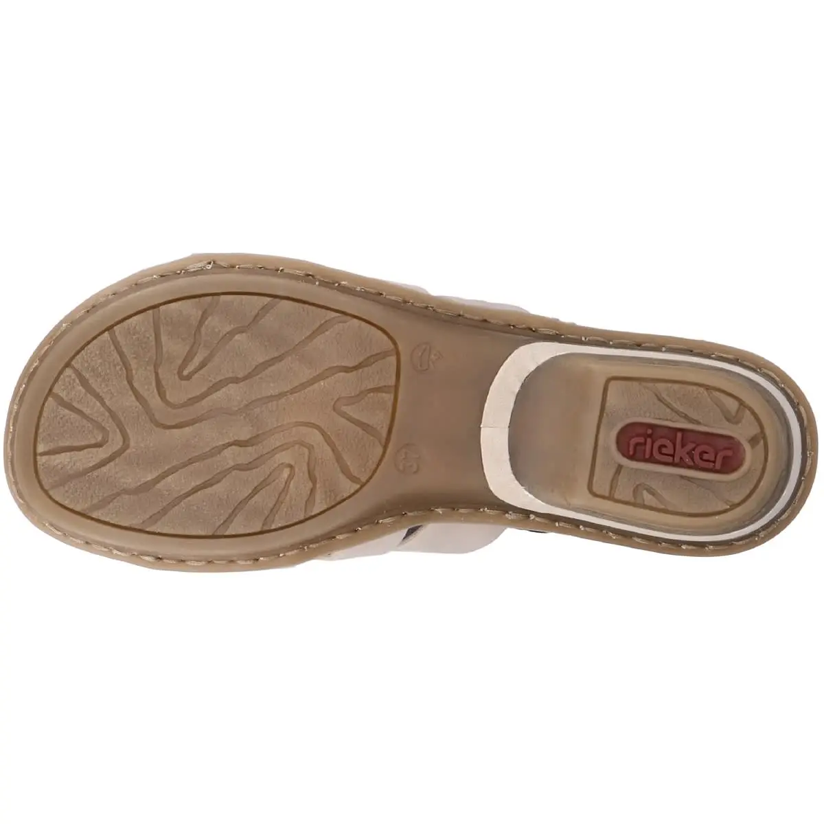 Rieker Pantolette 63486 In Beige 7 Rieker Pantolette 63486 In Beige – Bild 5