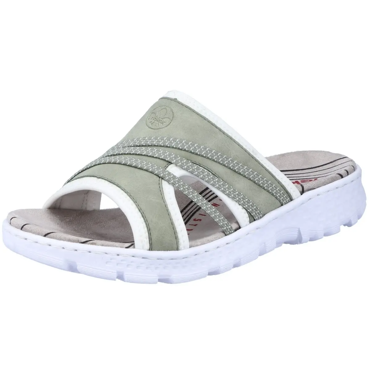 Rieker Pantolette 67880 In Gruen 6 Rieker Pantolette 67880 In Gruen – Bild 4
