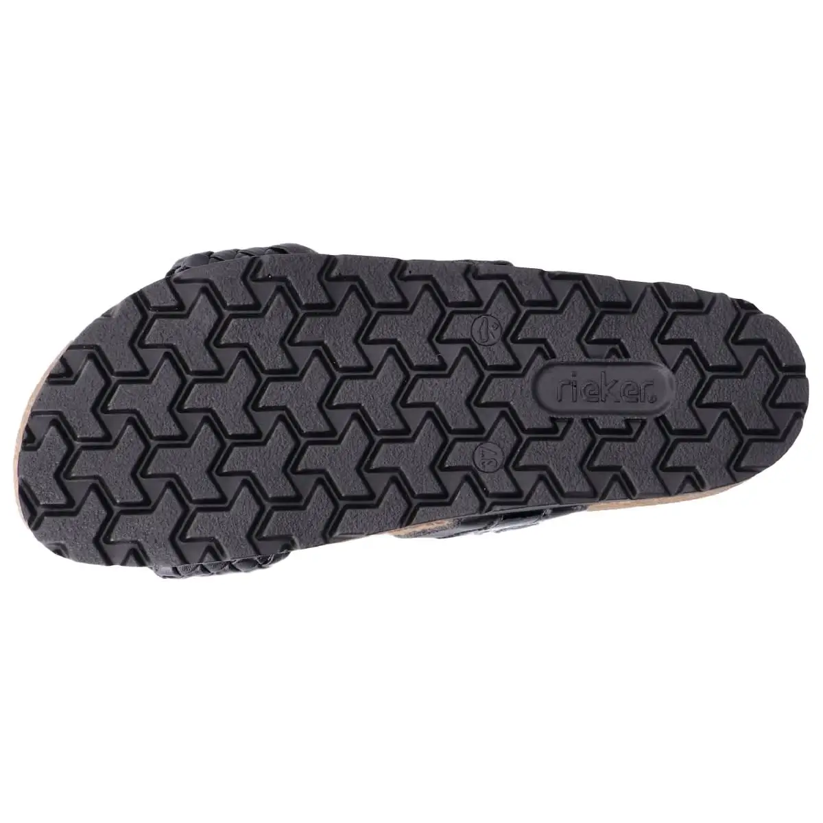Rieker Pantolette 69380 In Schwarz 7 Rieker Pantolette 69380 In Schwarz – Bild 5