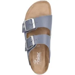 Rieker Pantolette 69384 In Blau 8 Rieker Pantolette 69384 In Blau -Rieker rieker pantolette 69384 in blau 1