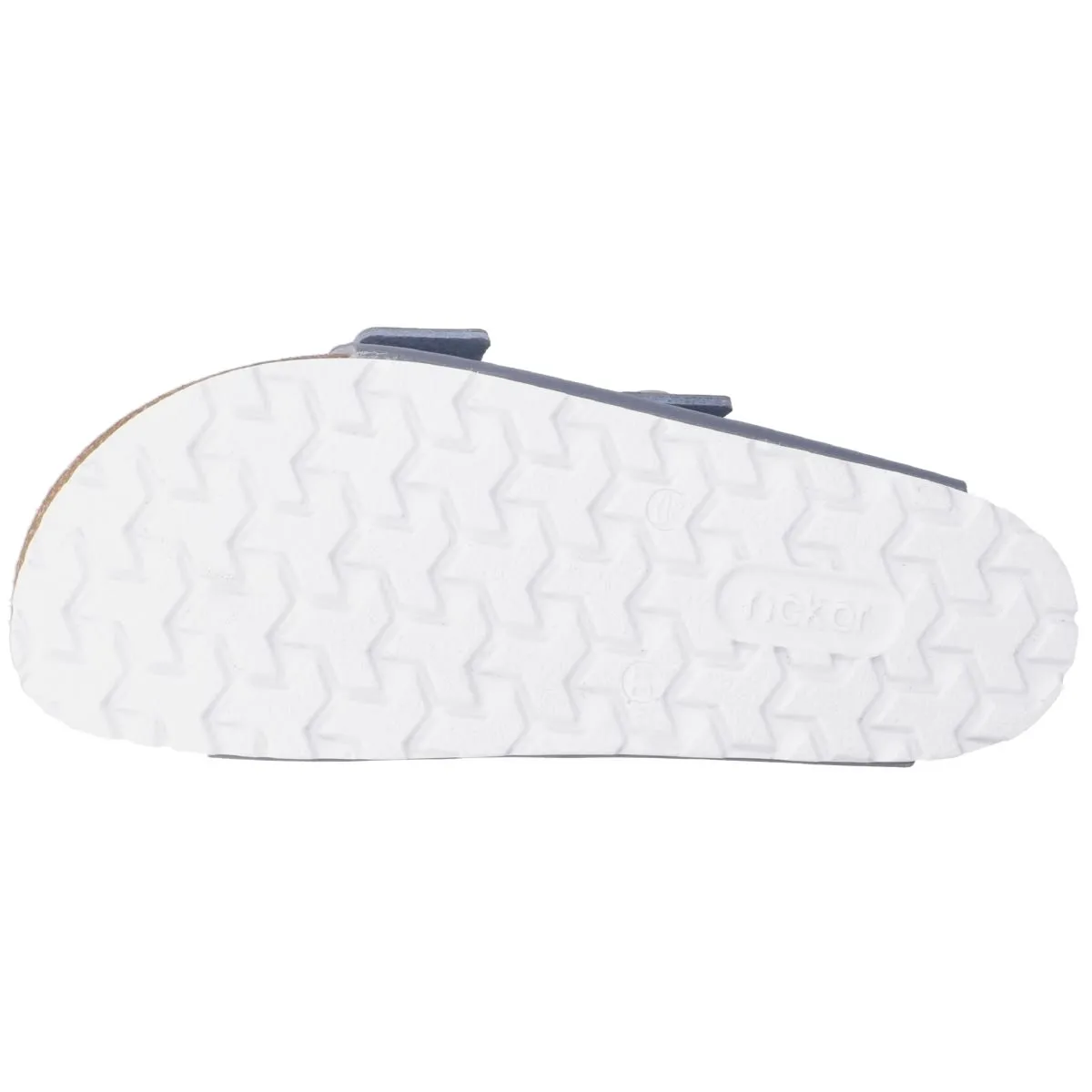 Rieker Pantolette 69384 In Blau 7 Rieker Pantolette 69384 In Blau – Bild 5