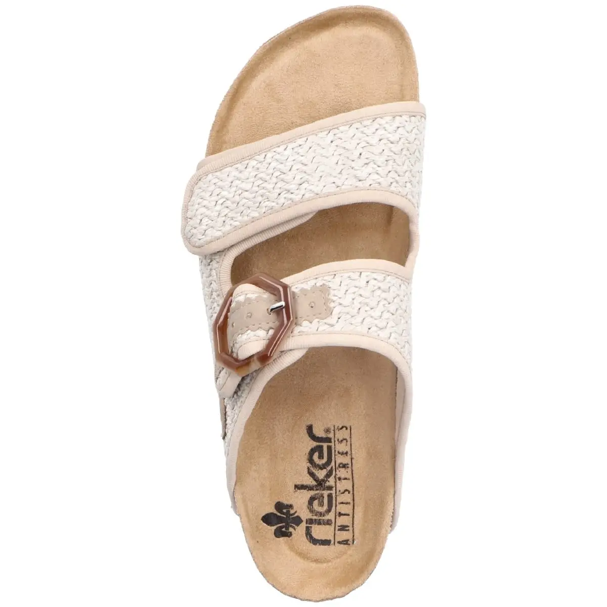 Rieker Pantolette 69390 In Beige 4 Rieker Pantolette 69390 In Beige – Bild 2