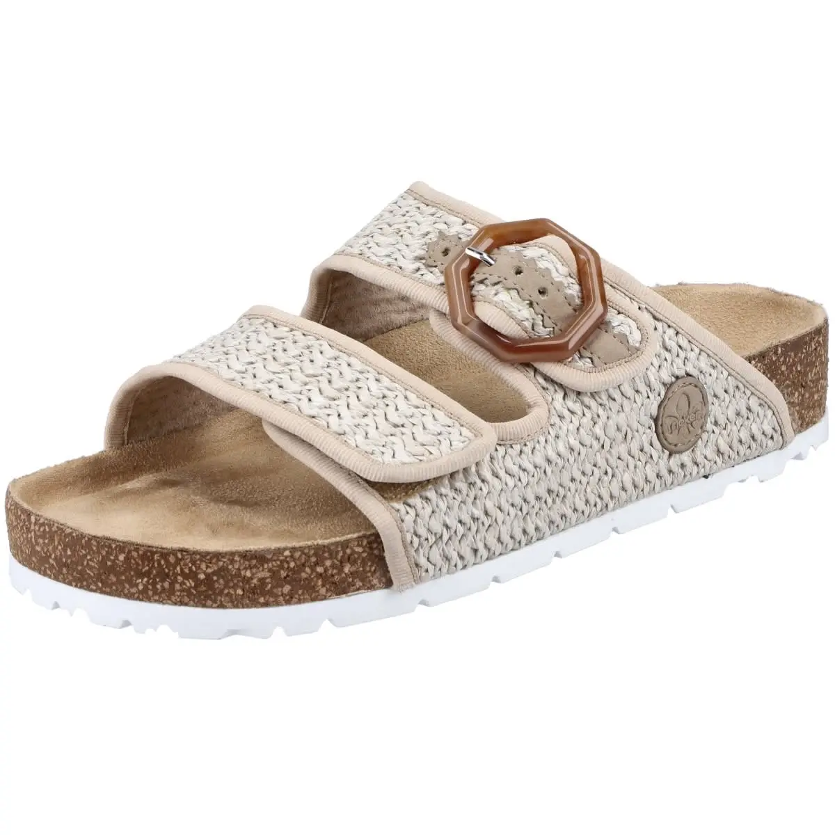 Rieker Pantolette 69390 In Beige 6 Rieker Pantolette 69390 In Beige – Bild 4