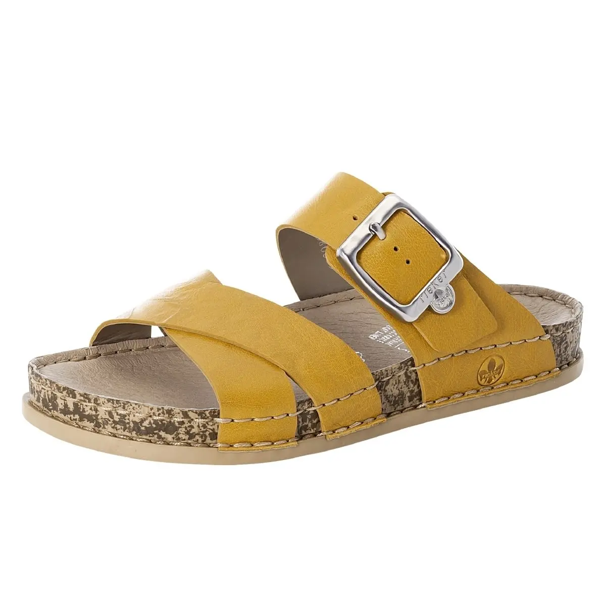 Rieker Pantolette L78W6 In Gelb 6 Rieker Pantolette L78W6 In Gelb – Bild 4