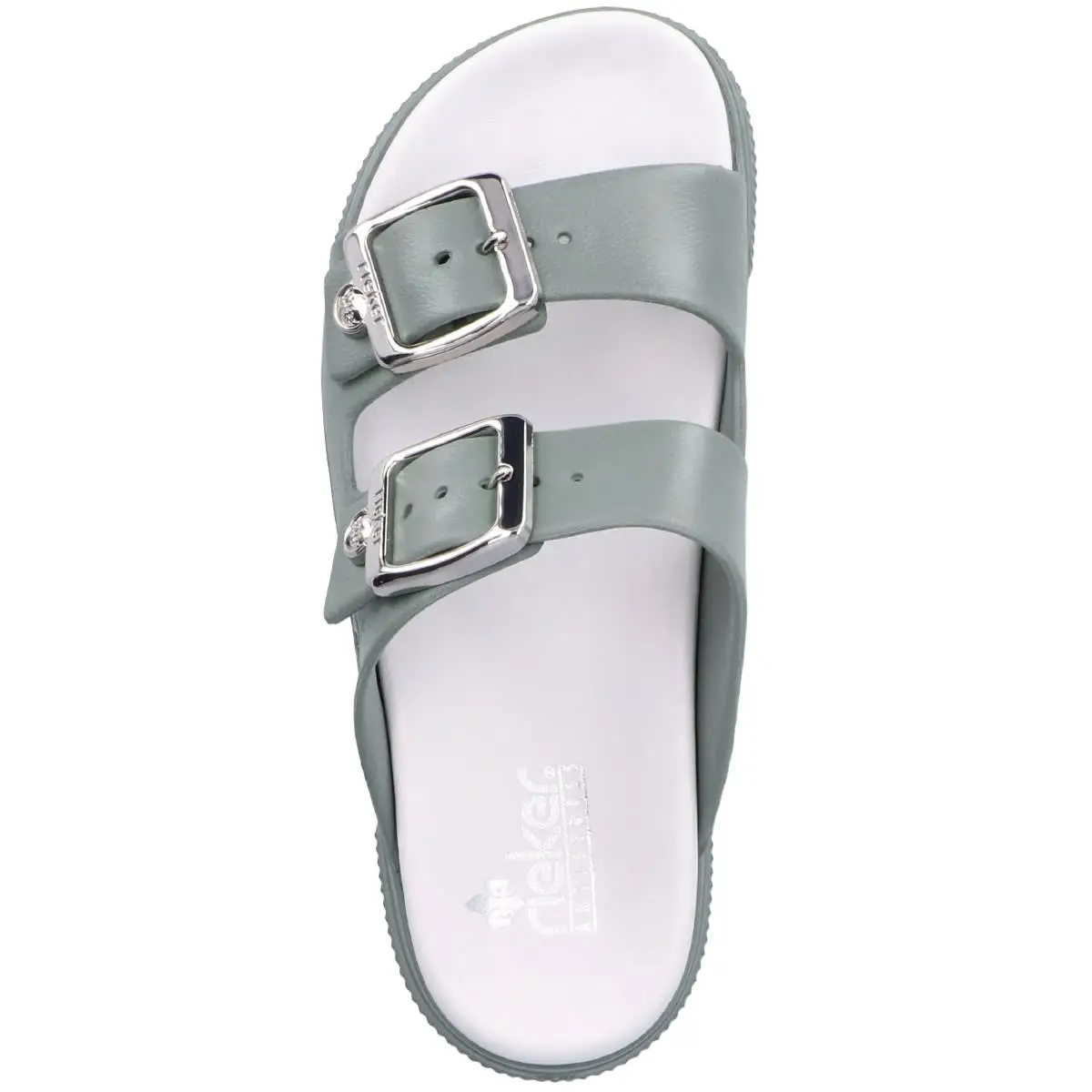 Rieker Pantolette P2180 In Gruen 4 Rieker Pantolette P2180 In Gruen – Bild 2