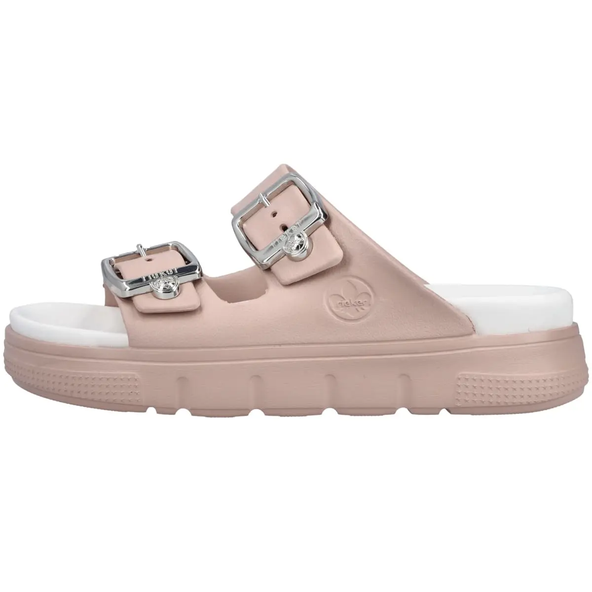 Rieker Pantolette P2180 In Rosa 3 Rieker Pantolette P2180 In Rosa