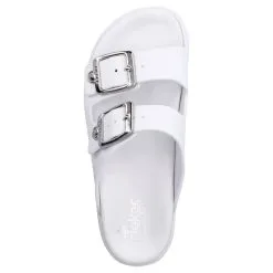 Rieker Pantolette P2180 In Weiss 8 Rieker Pantolette P2180 In Weiss -Rieker rieker pantolette p2180 in weiss 1