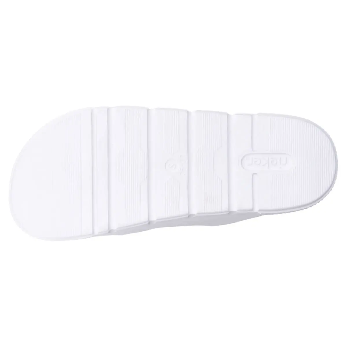 Rieker Pantolette P2180 In Weiss 7 Rieker Pantolette P2180 In Weiss – Bild 5