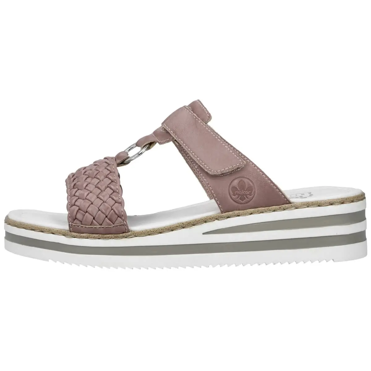 Rieker Pantolette V0238 In Rosa 3 Rieker Pantolette V0238 In Rosa