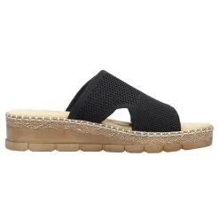 Rieker Pantolette V1290 In Schwarz 9 Rieker Pantolette V1290 In Schwarz -Rieker rieker pantolette v1290 in schwarz 2