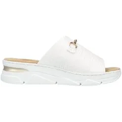 Rieker Pantolette V2090 In Weiss 9 Rieker Pantolette V2090 In Weiss -Rieker rieker pantolette v2090 in weiss 2