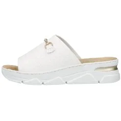 Rieker Pantolette V2090 In Weiss