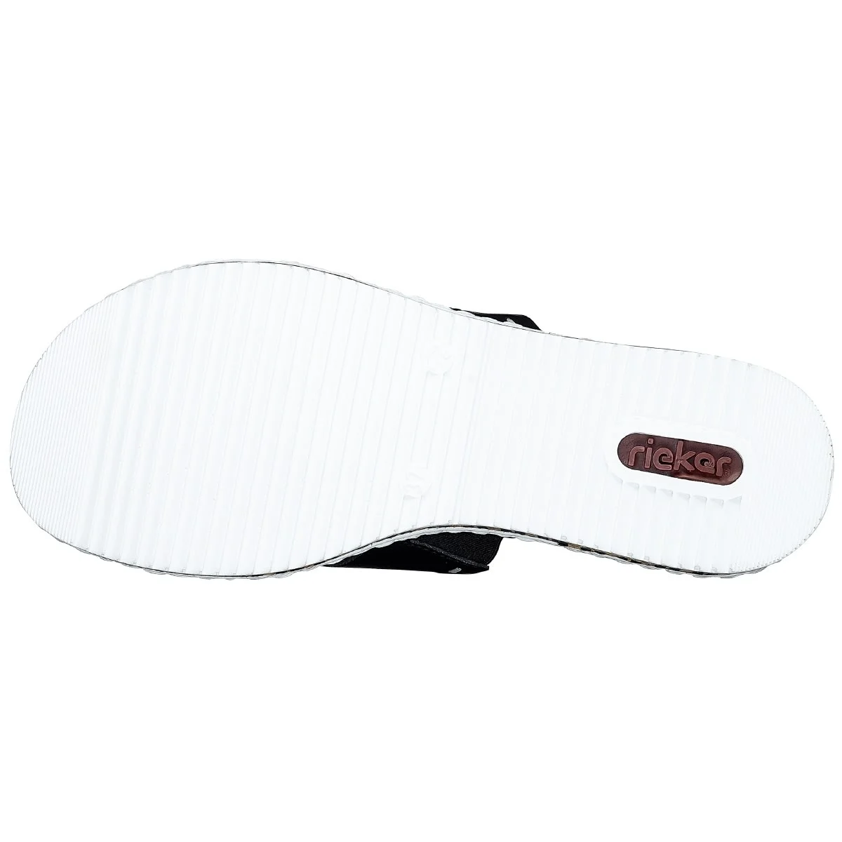 Rieker Pantolette V3692 In Schwarz 6 Rieker Pantolette V3692 In Schwarz – Bild 5