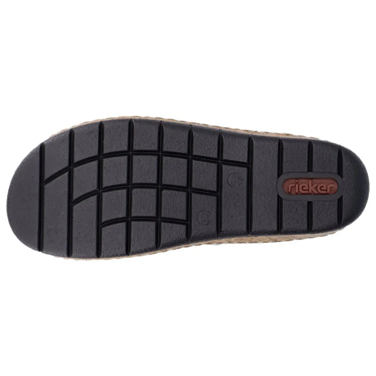 Rieker Pantolette V7150 In Schwarz 7 Rieker Pantolette V7150 In Schwarz – Bild 5