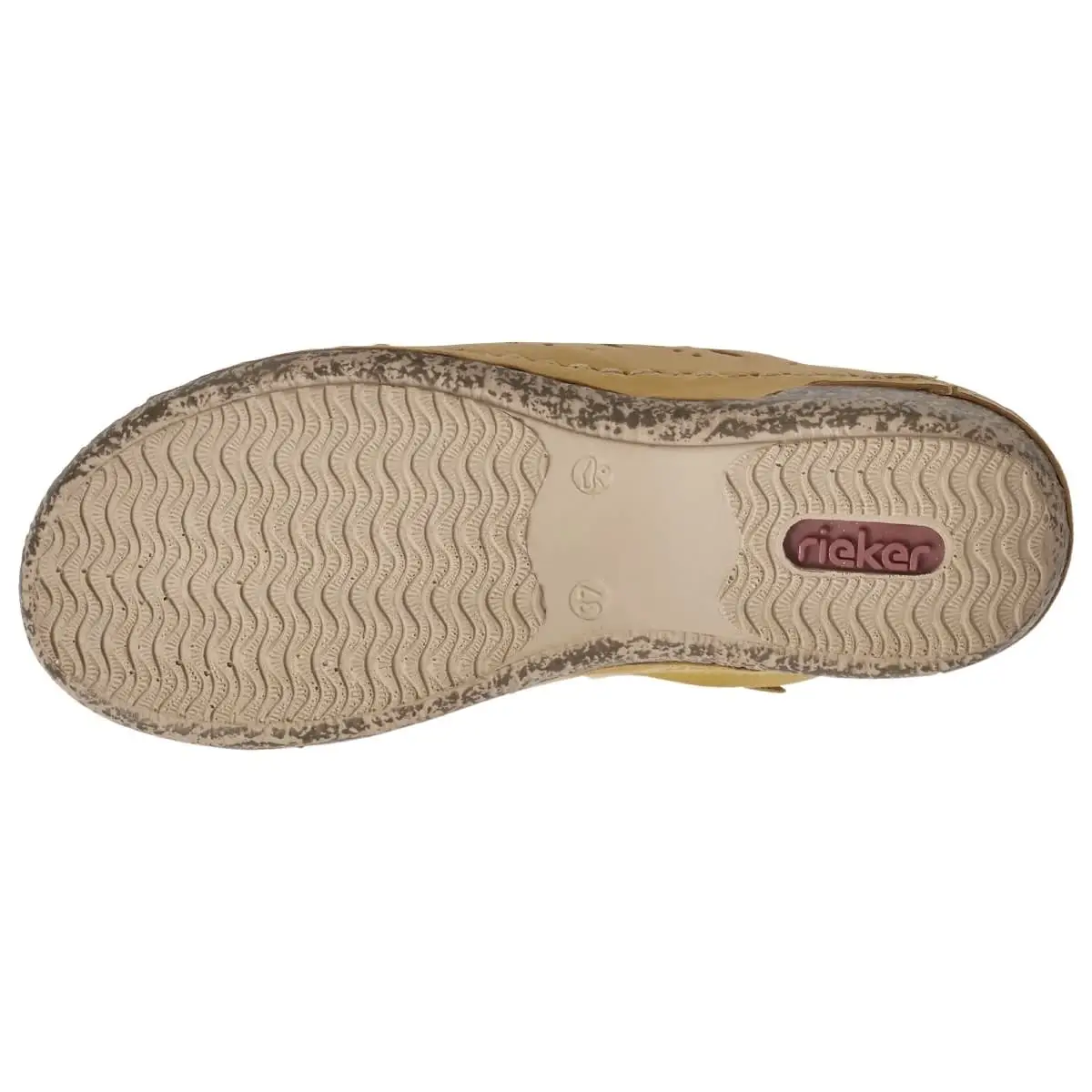 Rieker Pantolette V7290 In Gelb 7 Rieker Pantolette V7290 In Gelb – Bild 5