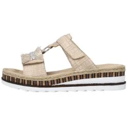 Rieker Pantolette V79K8 In Beige
