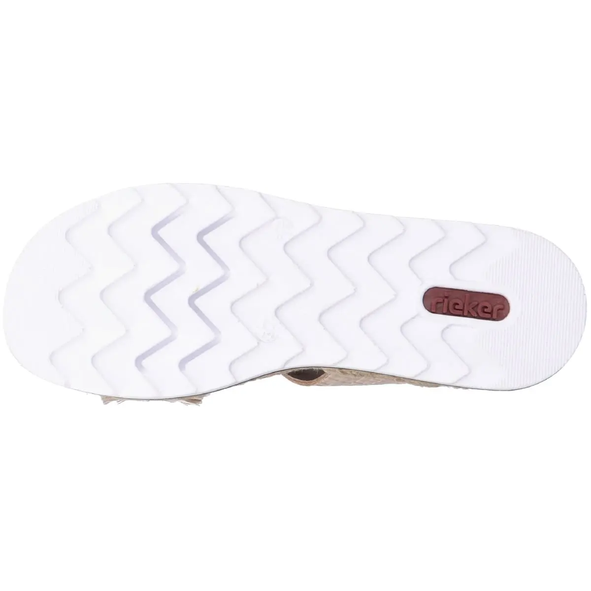 Rieker Pantolette V79K8 In Beige 6 Rieker Pantolette V79K8 In Beige – Bild 5