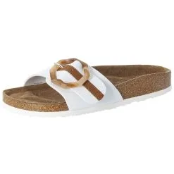 Rieker Pantolette V9394 In Weiss -Rieker rieker pantolette v9394 in weiss 3