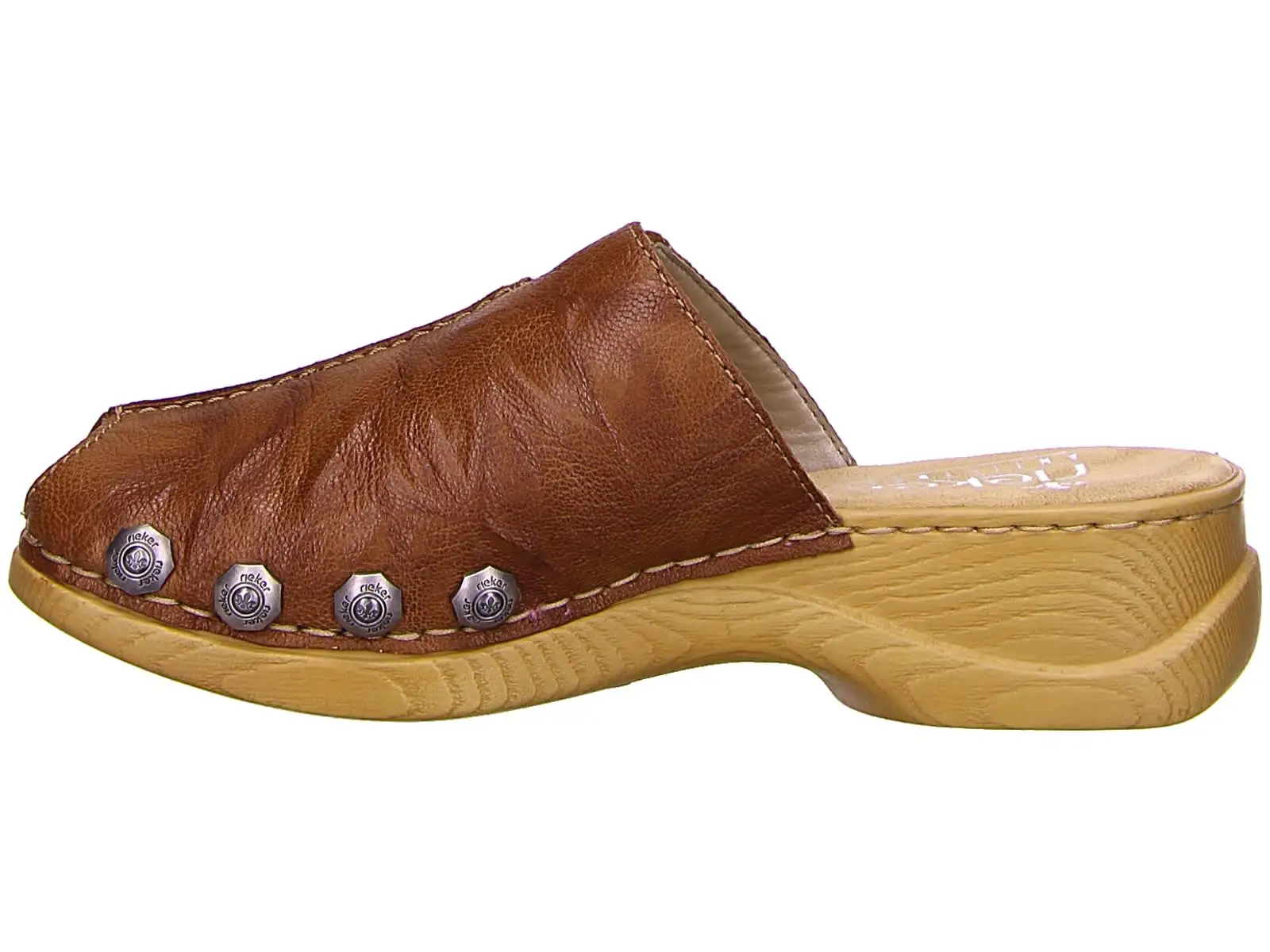 Rieker Pantoletten In Braun 6 Rieker Pantoletten In Braun – Bild 4