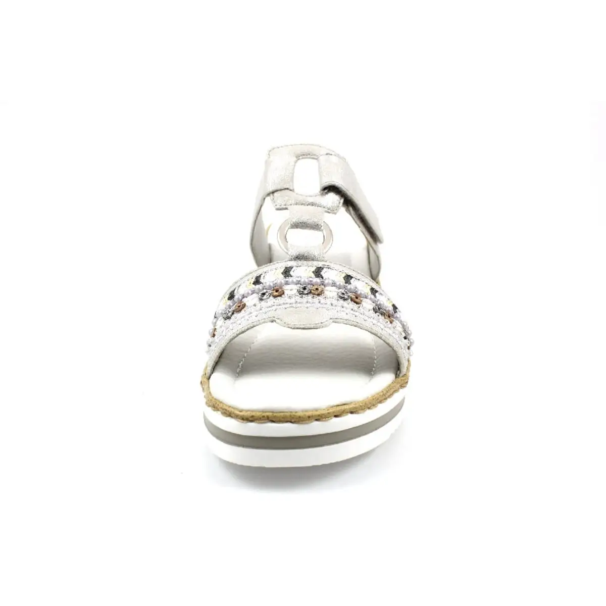 Rieker Pantoletten In Metall 7 Rieker Pantoletten In Metall – Bild 5