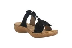 Rieker Pantoletten In Schwarz -Rieker rieker pantoletten in schwarz 6