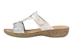 Rieker Pantoletten In Silber