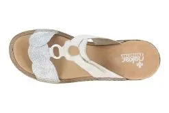 Rieker Pantoletten In Silber -Rieker rieker pantoletten in silber 6