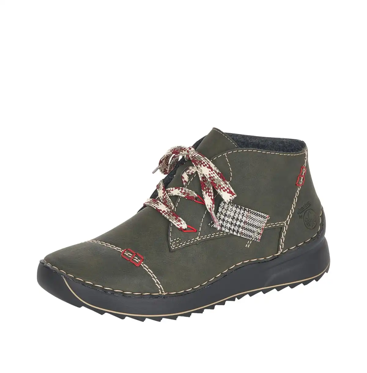 Rieker Plateaustiefel In Forest/grau-rost 3 Rieker Plateaustiefel In Forest/grau-rost