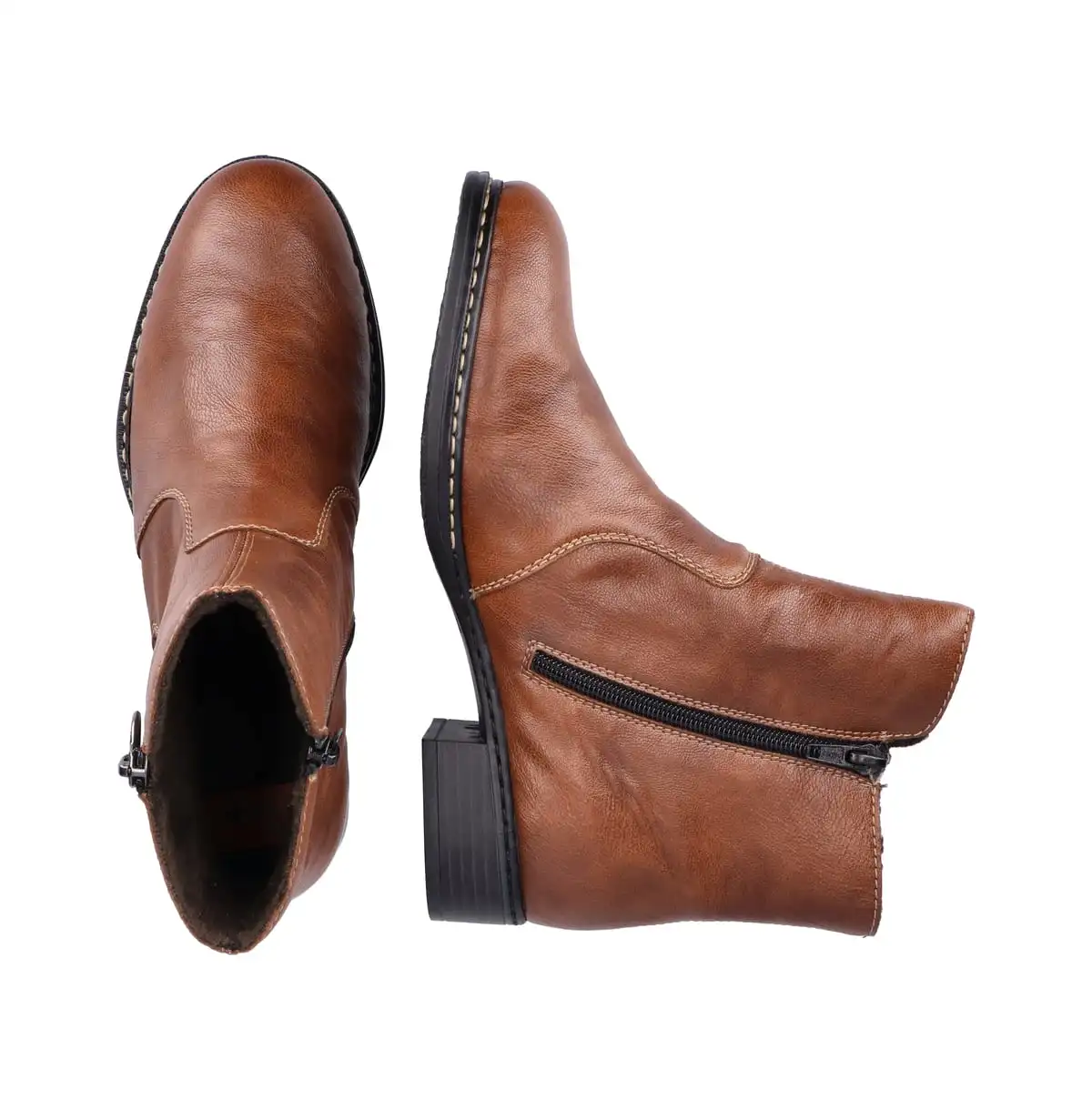 Rieker Schlupfstiefel In Cuoio 6 Rieker Schlupfstiefel In Cuoio – Bild 4