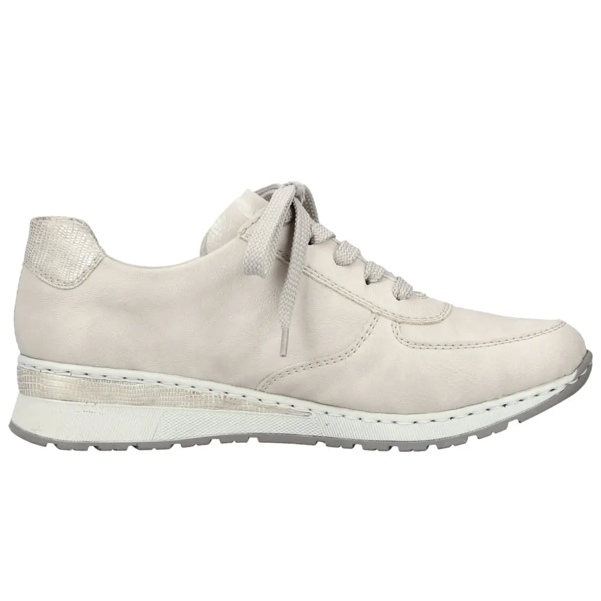 Rieker Schnürboots 54420 In Creme 5 Rieker Schnürboots 54420 In Creme – Bild 3