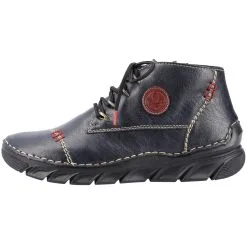 Rieker Schnürboots 55002 In Blau