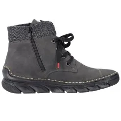 Rieker Schnürboots 55031 In Dunkelgrau 9 Rieker Schnürboots 55031 In Dunkelgrau -Rieker rieker schnurboots 55031 in dunkelgrau 2