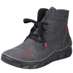 Rieker Schnürboots 55031 In Dunkelgrau 10 Rieker Schnürboots 55031 In Dunkelgrau -Rieker rieker schnurboots 55031 in dunkelgrau 3