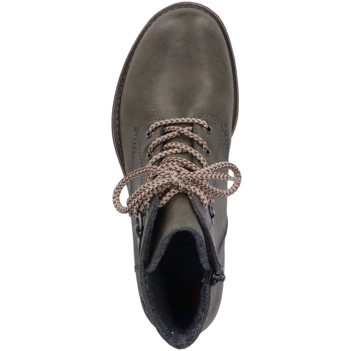 Rieker Schnürboots 70848 In Gruen 4 Rieker Schnürboots 70848 In Gruen – Bild 2