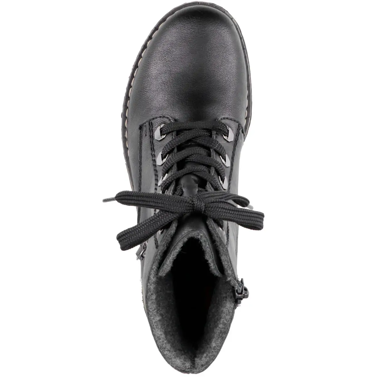 Rieker Schnürboots 71208 In Schwarz 4 Rieker Schnürboots 71208 In Schwarz – Bild 2