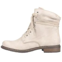 Rieker Schnürboots 71218 In Creme