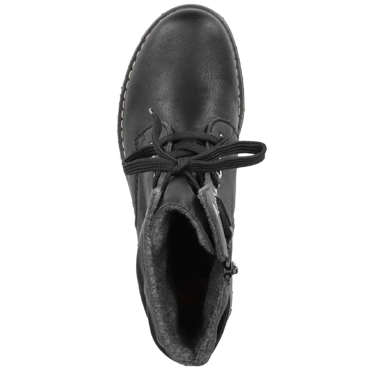 Rieker Schnürboots 71218 In Schwarz 4 Rieker Schnürboots 71218 In Schwarz – Bild 2