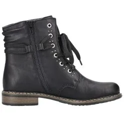 Rieker Schnürboots 71218 In Schwarz 9 Rieker Schnürboots 71218 In Schwarz -Rieker rieker schnurboots 71218 in schwarz 2
